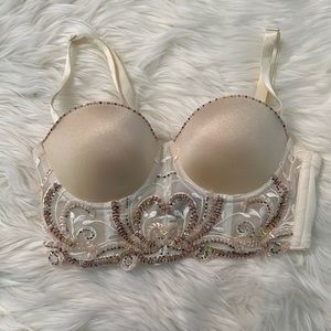 Bedazzled bra top perfect for under blazer